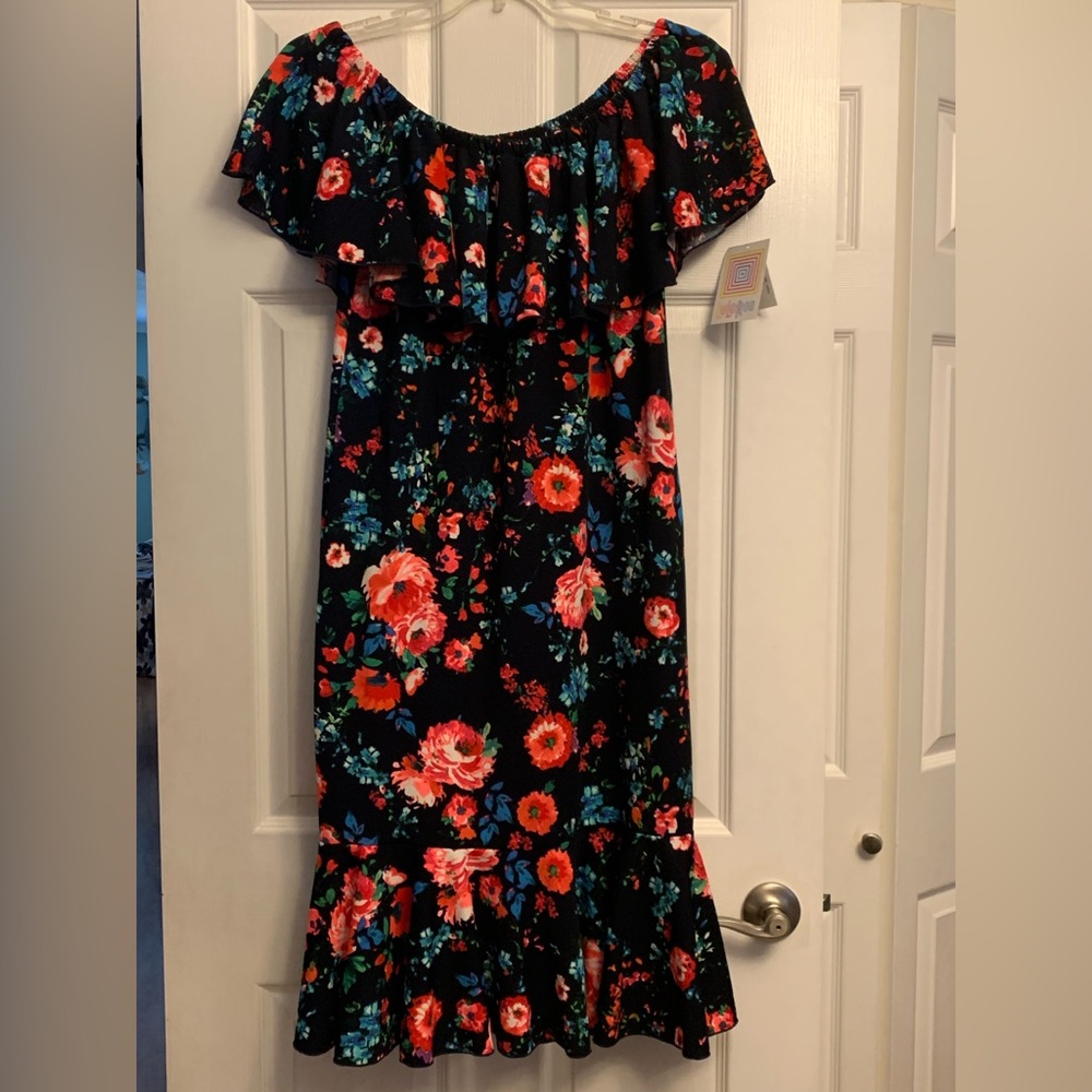 Wonderful floral Lularoe cici 2xl